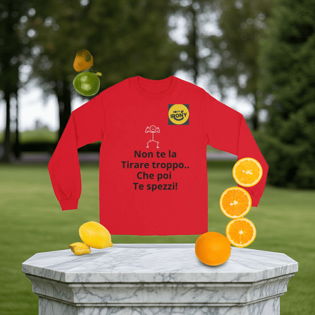 Maglia da uomo a maniche lunghe - Made in Irony