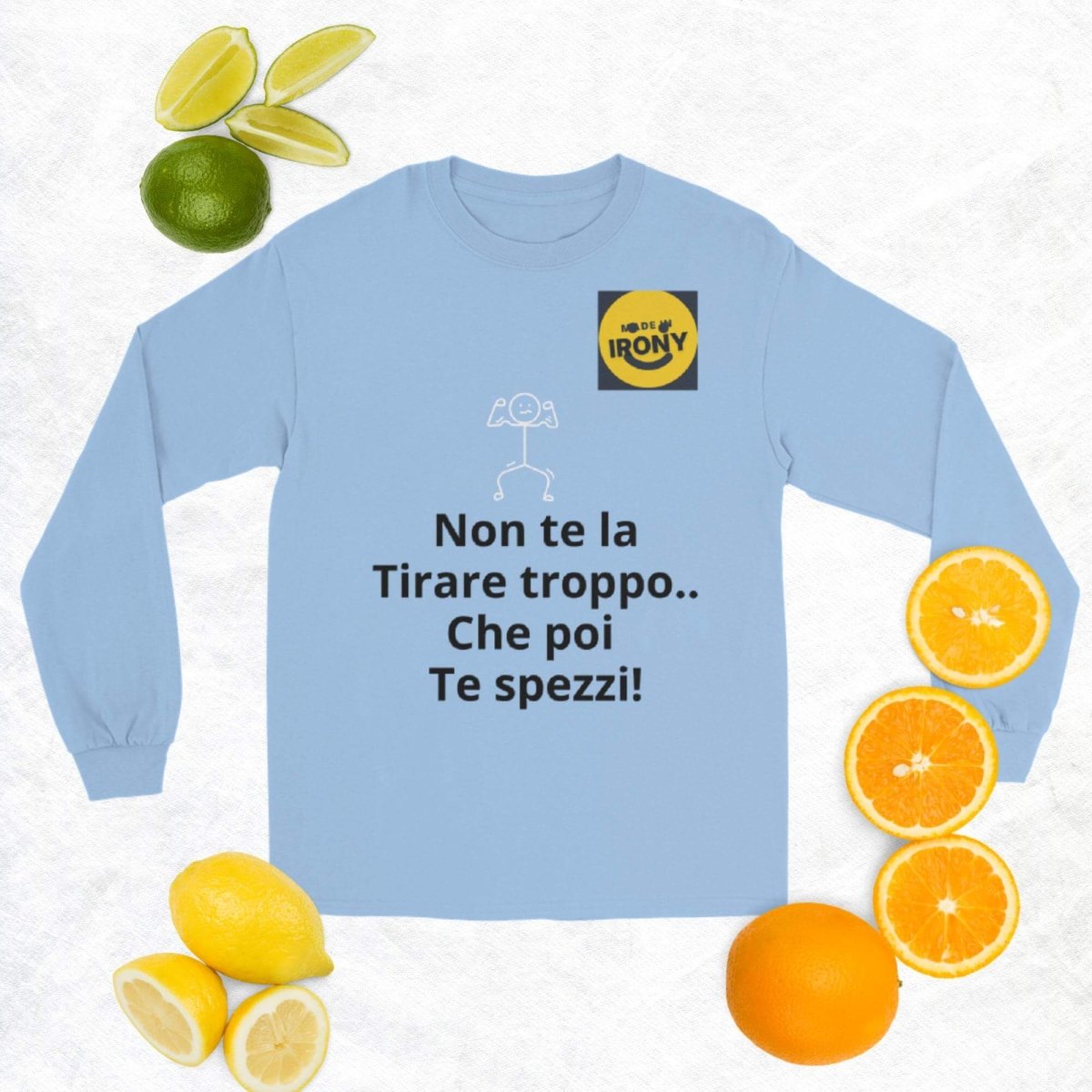 Maglia da uomo a maniche lunghe - Made in Irony
