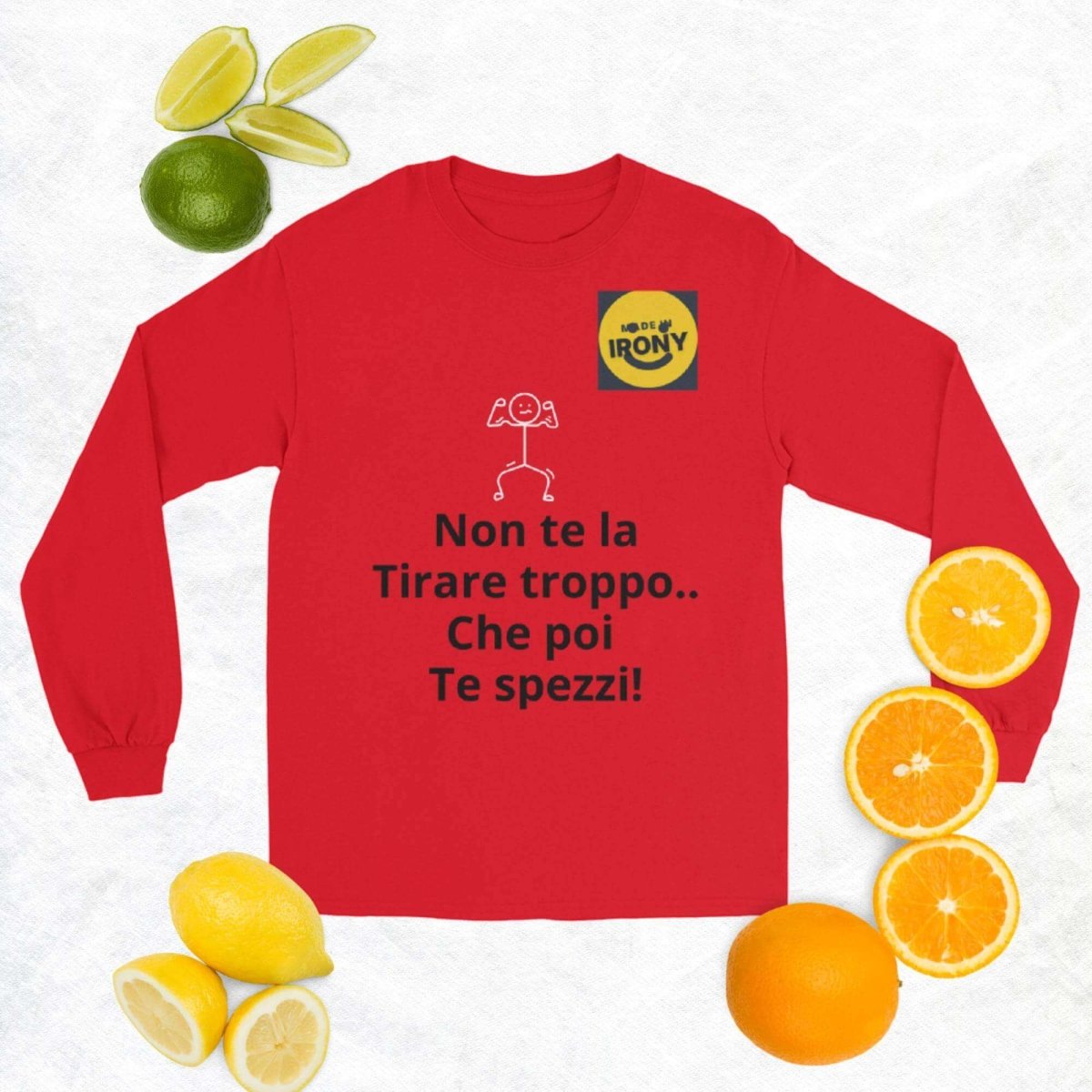 Maglia da uomo a maniche lunghe - Made in Irony