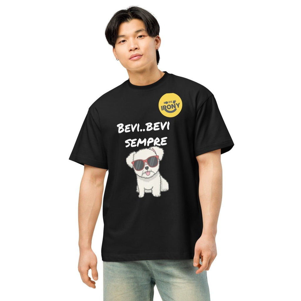 Maglietta boxy da uomo - Made in Irony