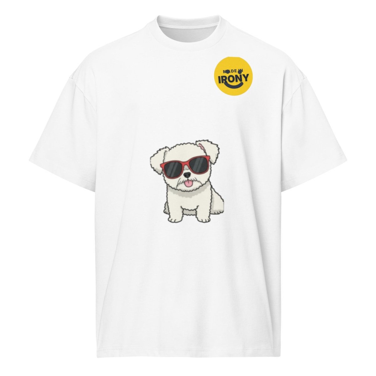 Maglietta boxy da uomo - Made in Irony