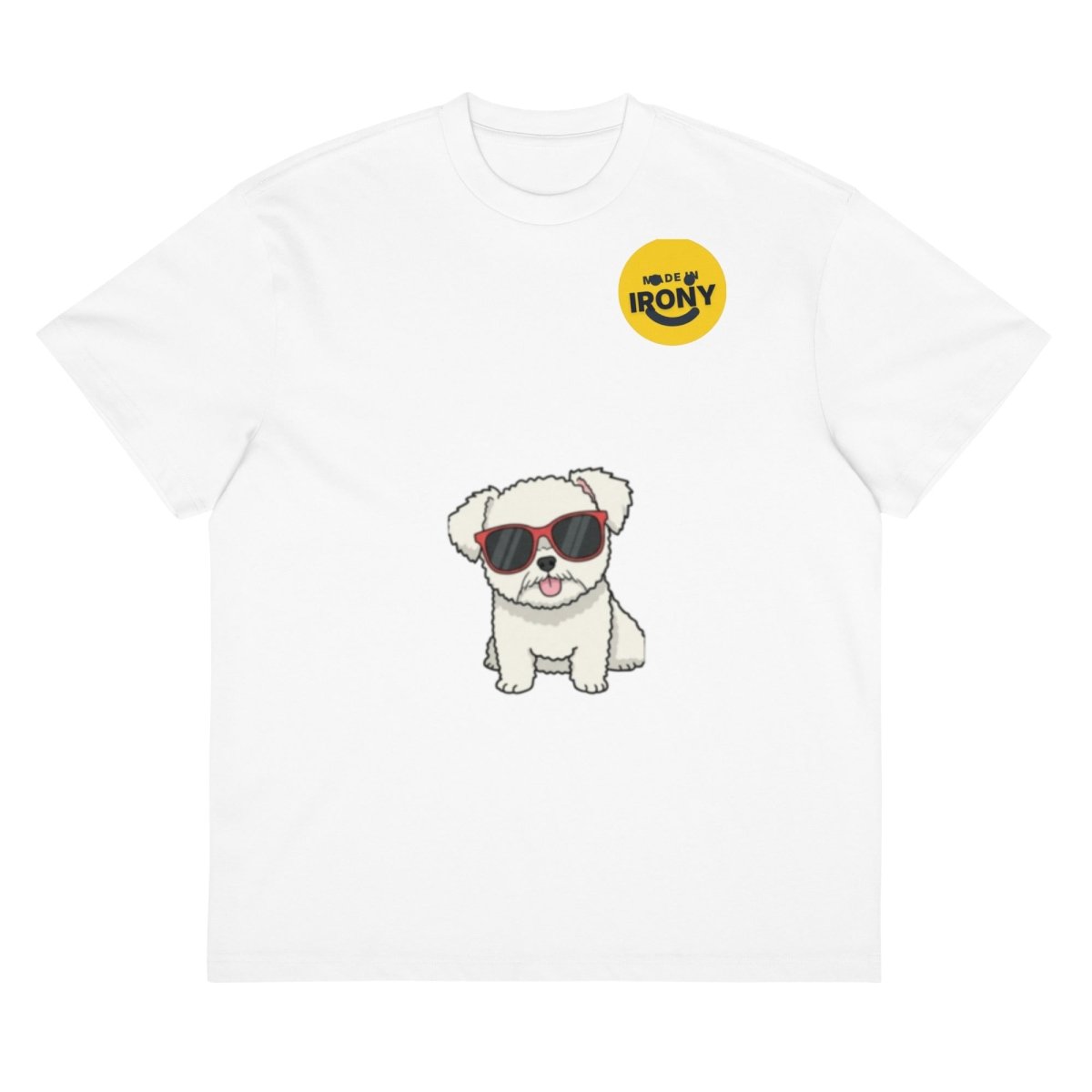 Maglietta boxy da uomo - Made in Irony