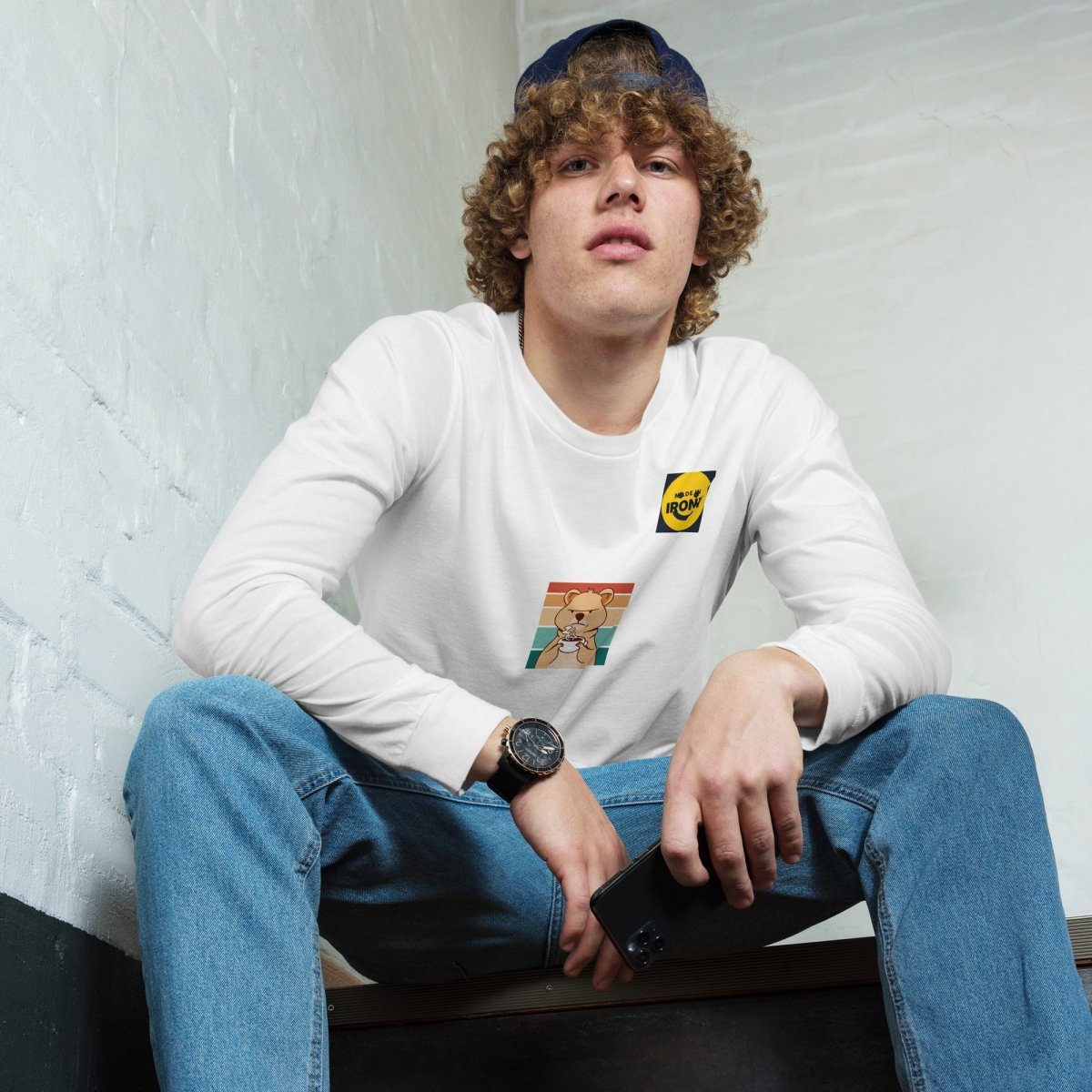 T-shirt a maniche lunghe unisex - Made in Irony