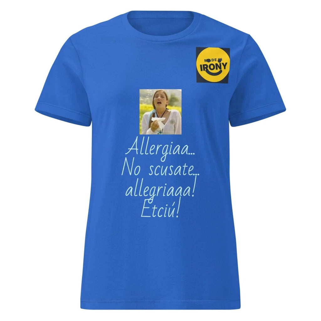 T-shirt morbida basic da donna - Made in Irony